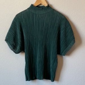 WORN ONCE Zara Pleated T-shirt